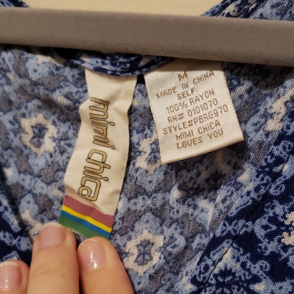 Long Sleeve Romper Mimi Chica Size Medium - Picture 3 of 7